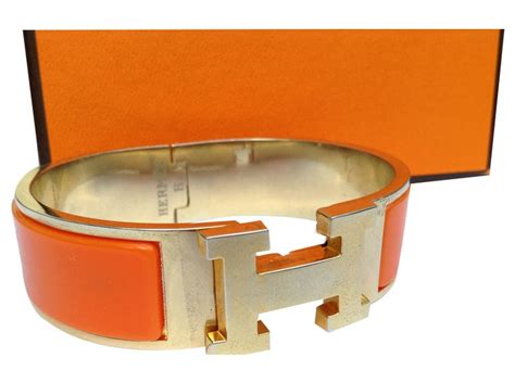 bracciale hermes donna arancione|Arancione .